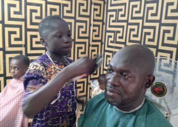 14-Year-Old Barbing Prodigy Inspires Young Nigerians with His Success Story