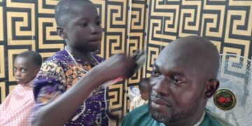 14-Year-Old Barbing Prodigy Inspires Young Nigerians with His Success Story
