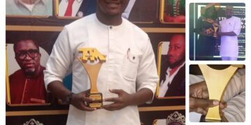 Izuchukwu Christian Ahuchaogu Wins Media Personality of the Year at TM News Awards 2024