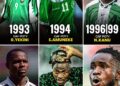 Nigeria’s Dominance in African Football: A Legacy of CAF Player of the Year Awards