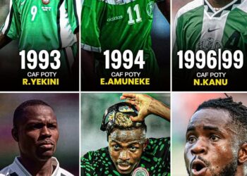 Nigeria’s Dominance in African Football: A Legacy of CAF Player of the Year Awards