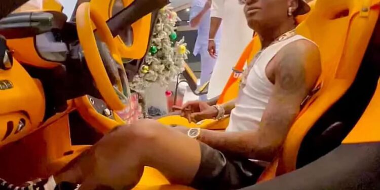 Wizkid Acquires Luxury McLaren 750S MSO Worth Over ₦1.5 Billion