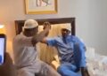 VIDEO: Pasuma, Taye Currency End Longtime Rift at Holy Kaaba in Mecca