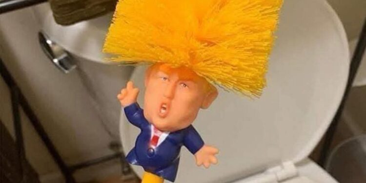 Flushing Dignity? The Trump Toilet Brush Sparks Global Controversy