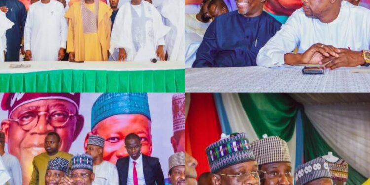 Atiku Support Groups Defect to APC, Pledge Allegiance to Tinubu’s Administration