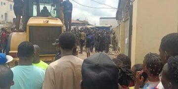Tragedy in Lagos: Popular Restaurant Building Collapses in Ojodu-Berger, Casualties Feared