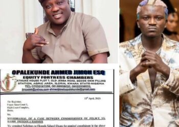 Saheed Osupa Withdraws Legal Case Against Portable, Cites Public Appeals and Compassion