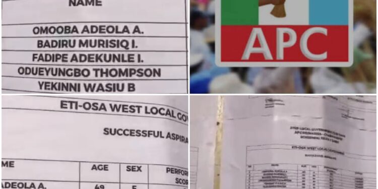 Lagos APC Clears 432 Chairmanship Aspirants for Local Government Elections