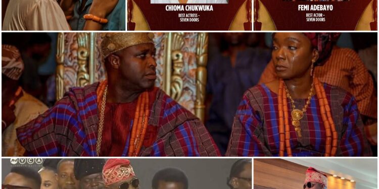 Femi Adebayo Didn’t Cry for Nothing — His Win Proves Seven Doors Was the AMVCA’s True Star