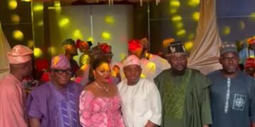 Bullion Records CEO, Ambassador Ajadi, Congratulates Babalola Couple at Lavish Sadaki Ceremony in Lagos