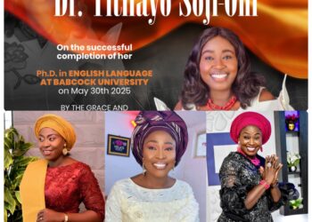 Dr. Soji-Oni Earns PhD, NIJ Students Rejoice