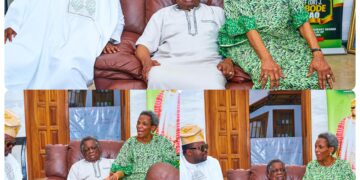 Ambassador Ajadi Pays Homage to Head of His Father’s Lineage, CCII President-General Chief Bode Amoo