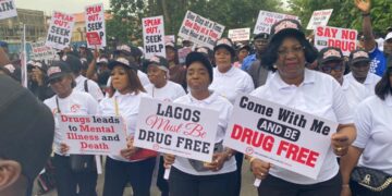 Lagos First Lady Leads Awareness Campaign against Drug Abuse in LASU