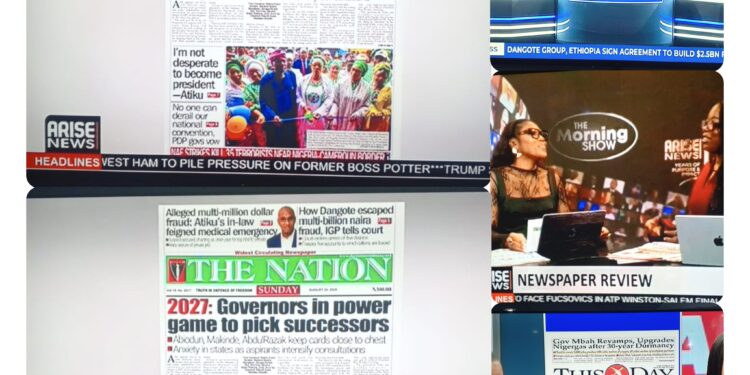 Nigeria’s TVC, Arise TV End Silent Rift Over Newspaper Reviews