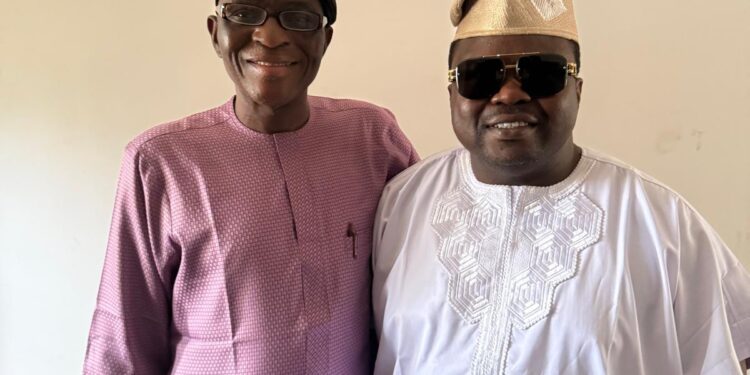 NNPP Southwest Chieftain, Ajadi, Pays Courtesy Visit to Eng. Jide Adeniji in Abuja