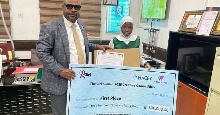 Ibeju-Lekki Student Wins Big in HACEY Writing Contest