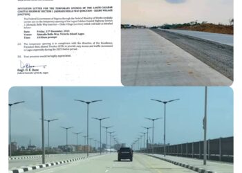 FG Opens Lagos–Calabar Highway Section 1 Tomorrow