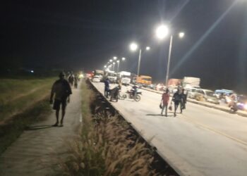 Tanker Accident Cripples Ajah–Epe Road Overnight