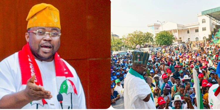 Ajadi Welcomes Ajirotutu’s Defection to PDP, Says Victory Assured Ahead 2027