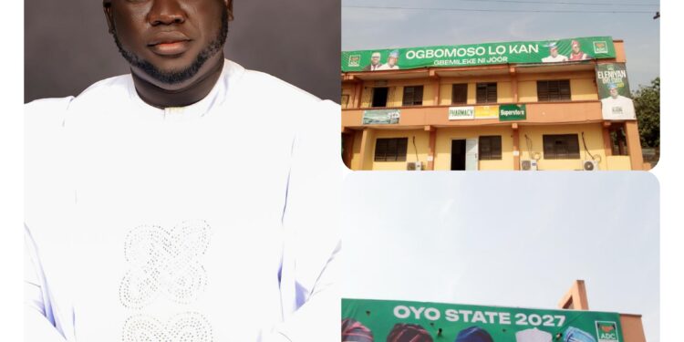 Political Tension Rises in Oyo as Eleniyan’s Ogbomoso Office Is Repaired After Vandalism