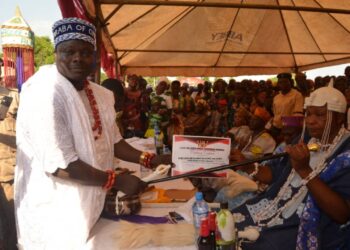 Photo News: Chief Ibrahim Kilanko Olalowo (Alado) Bags Araba Agude of Oniro Chieftaincy Title