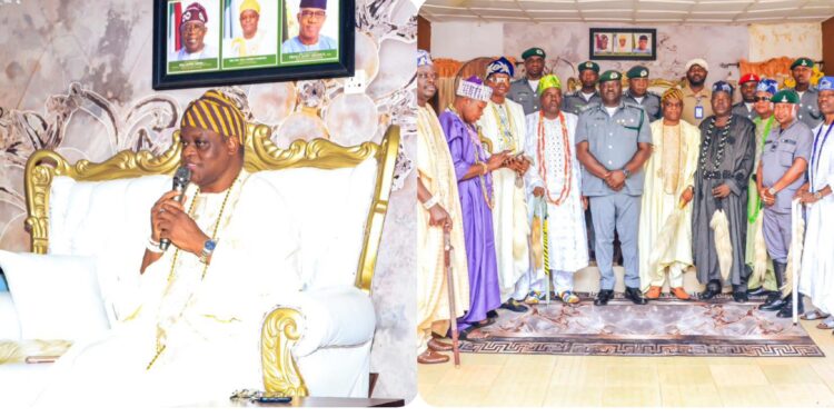 Customs, Traditional Rulers Tackle Border Security, Welfare in Ipokia
