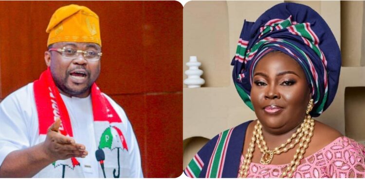 Ajadi Celebrates Ogun NNPP Secretary, Shakirat Idris-Arowolo, on Birthday