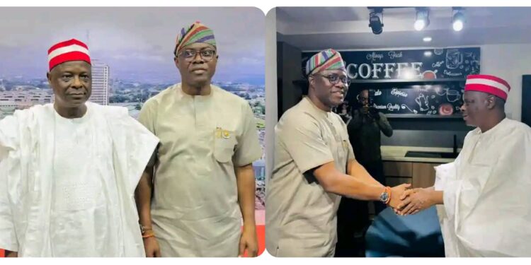 Kwankwaso Visits Makinde in Ibadan, Sparks Political Speculation Ahead of 2027