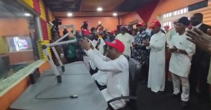 Wike Sets Up Radio Station for Tinubu Campaign