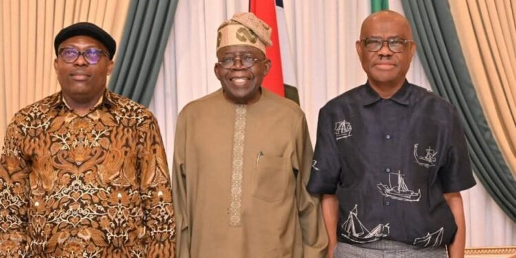 Rivers Crisis: Tinubu Brokers Peace Between Fubara, Wike