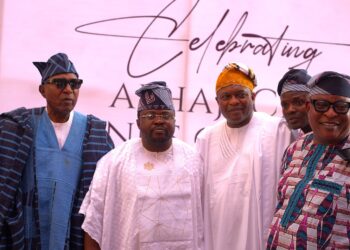 Ajadi, Dignitaries Grace 80th Birthday of Alhaji Chief Yunus Omokunmi Mustapha in Iseyin
