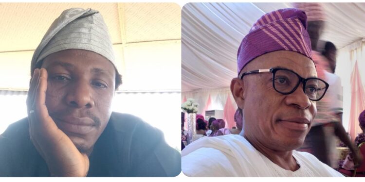 Abioro Athande Mourns Mentor, Alhaji Oyesiku Amosun, Describes Him as a Father Figure