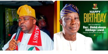 Ajadi Celebrates Oyo Deputy Governor Lawal on Birthday, Praises Leadership and Service