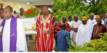 Ajadi Pays Emotional Tribute as Amoo Family Celebrates Life of Mama Comfort Oladipo at Ibadan Funeral