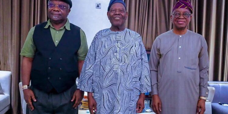 Osun Race Heats Up as Bisi Akande, Adegboyega Oyetola, Iyiola Omisore Align