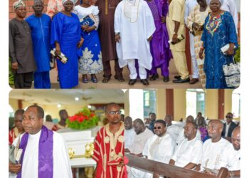 Ajadi Pays Emotional Tribute as Amoo Family Celebrates Life of Mama Comfort Oladipo at Ibadan Funeral