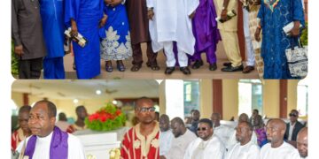 Ajadi Pays Emotional Tribute as Amoo Family Celebrates Life of Mama Comfort Oladipo at Ibadan Funeral