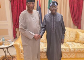 Gbenga Daniel Meets Bola Ahmed Tinubu After APC Primary Withdrawal
