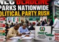 INEC Deadline Sparks Nationwide Political Party Rush