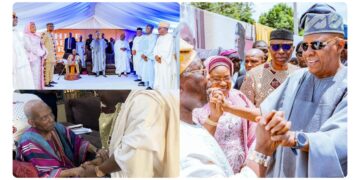 Shettima Leads Dignitaries To Celebrate Fasoranti at 100