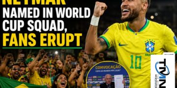 Neymar Named in World Cup Squad, Fans Erupt