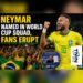 Neymar Named in World Cup Squad, Fans Erupt