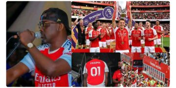 Nigerian Fans Congratulate Pasuma Over Arsenal Title