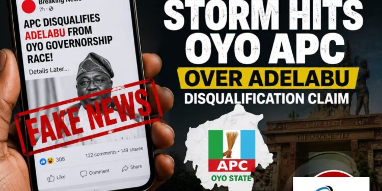 Fake News Hits Oyo APC Over Adelabu