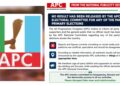 2027 Elections: APC Denies Releasing Governorship Primary Results Nationwide