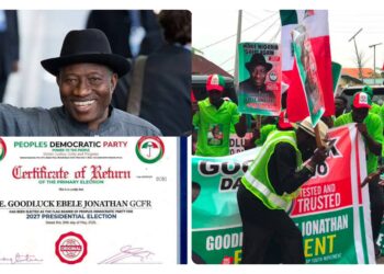2027: PDP Faction Picks Jonathan Despite Blockade