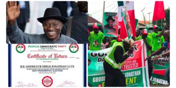 2027: PDP Faction Picks Jonathan Despite Blockade