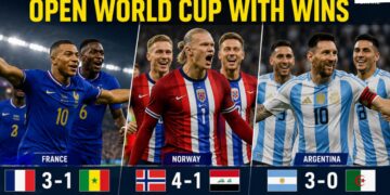 France, Argentina, Norway Open World Cup With Wins