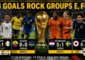 World Cup Saturday: 13 Goals Rock Groups E, F