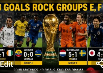 World Cup Saturday: 13 Goals Rock Groups E, F